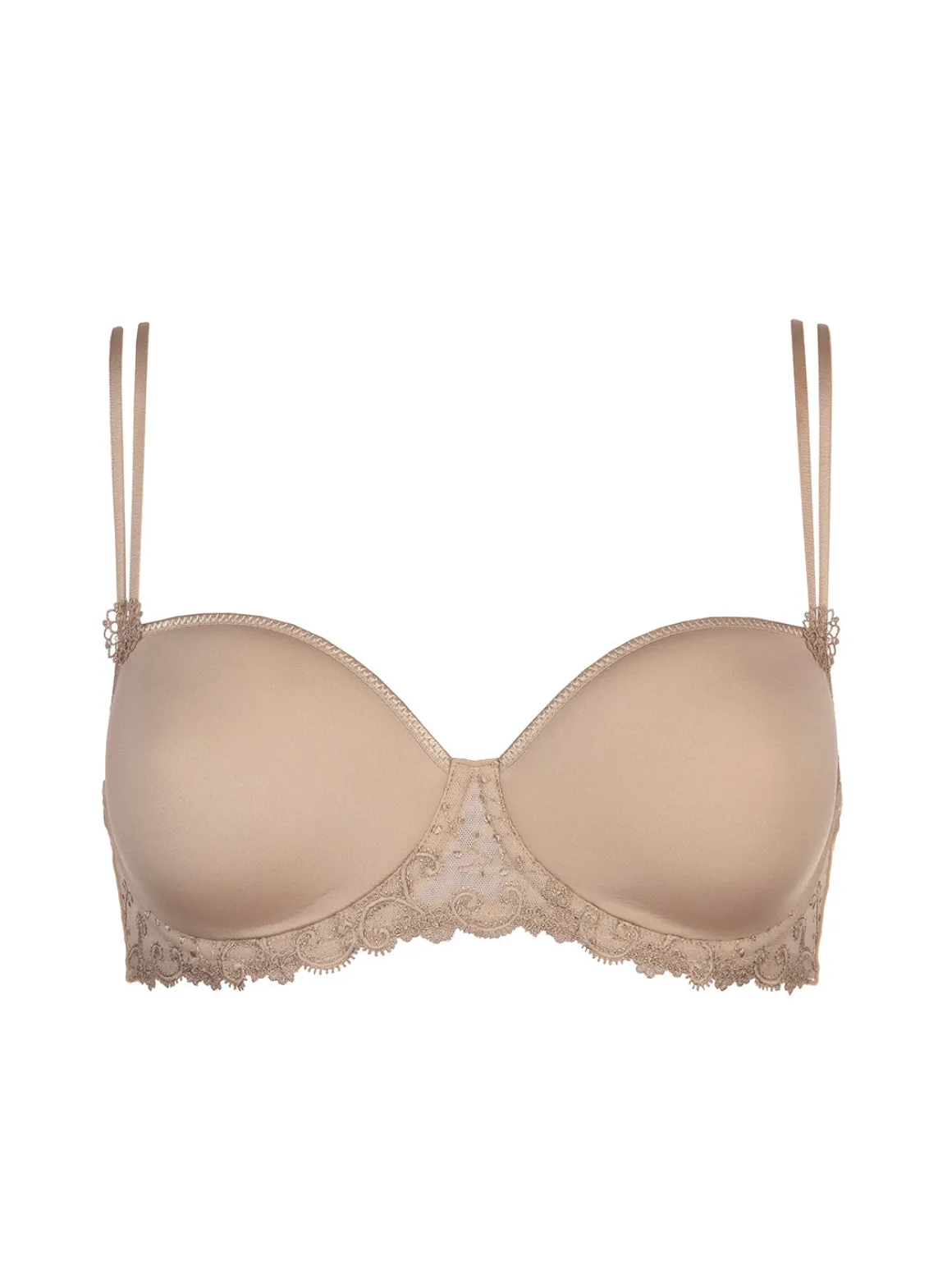 Soutien-gorge décolleté carré en spacer 3D - Peau