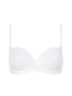 Soutien-gorge décolleté carré en spacer 3D - Blanc