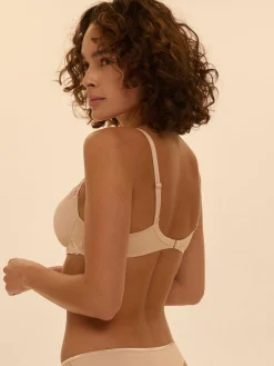 Soutien-gorge décolleté carré en spacer 3D - Peau Rosée