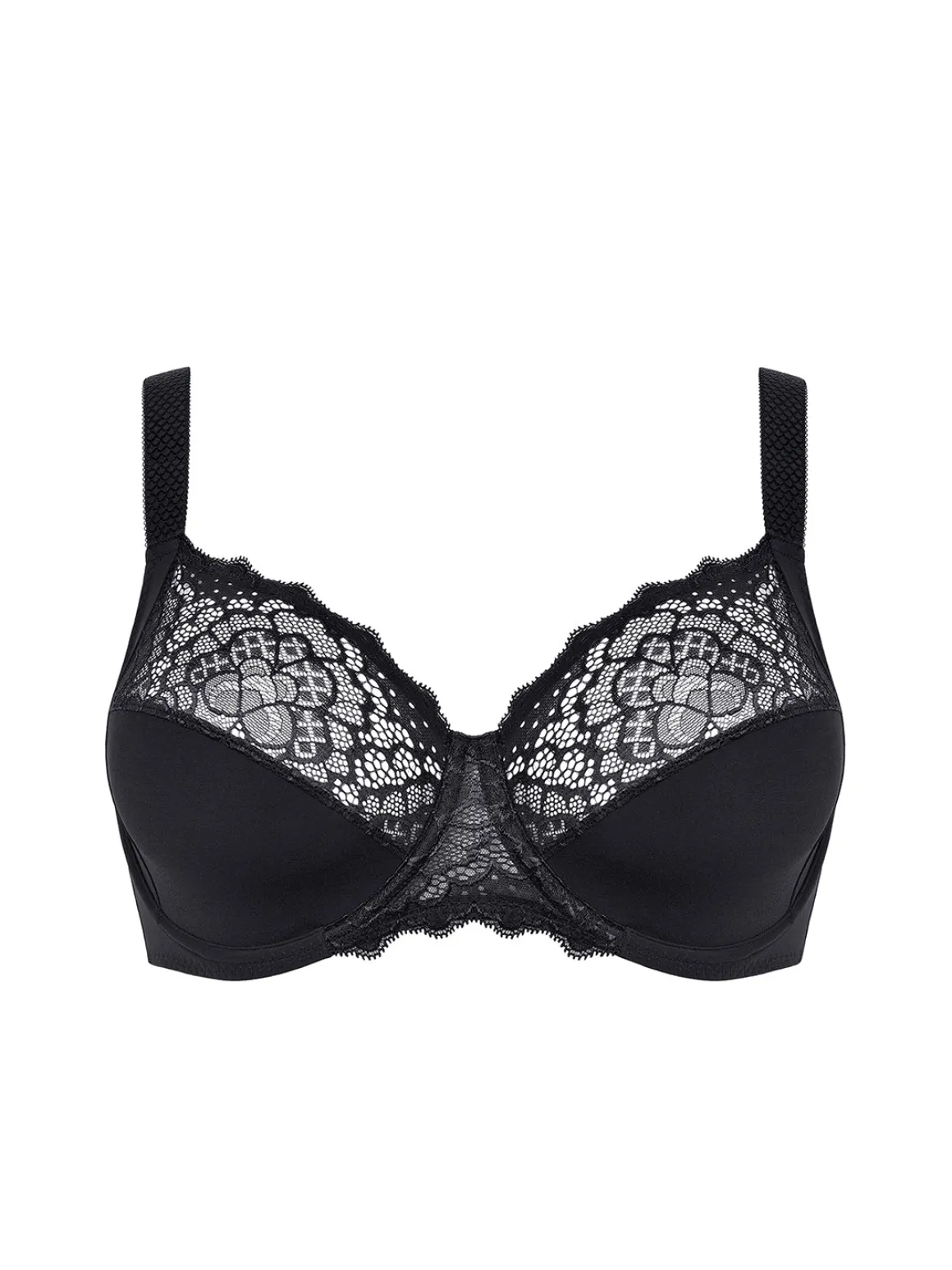 Soutien-gorge emboitant grande taille - Noir