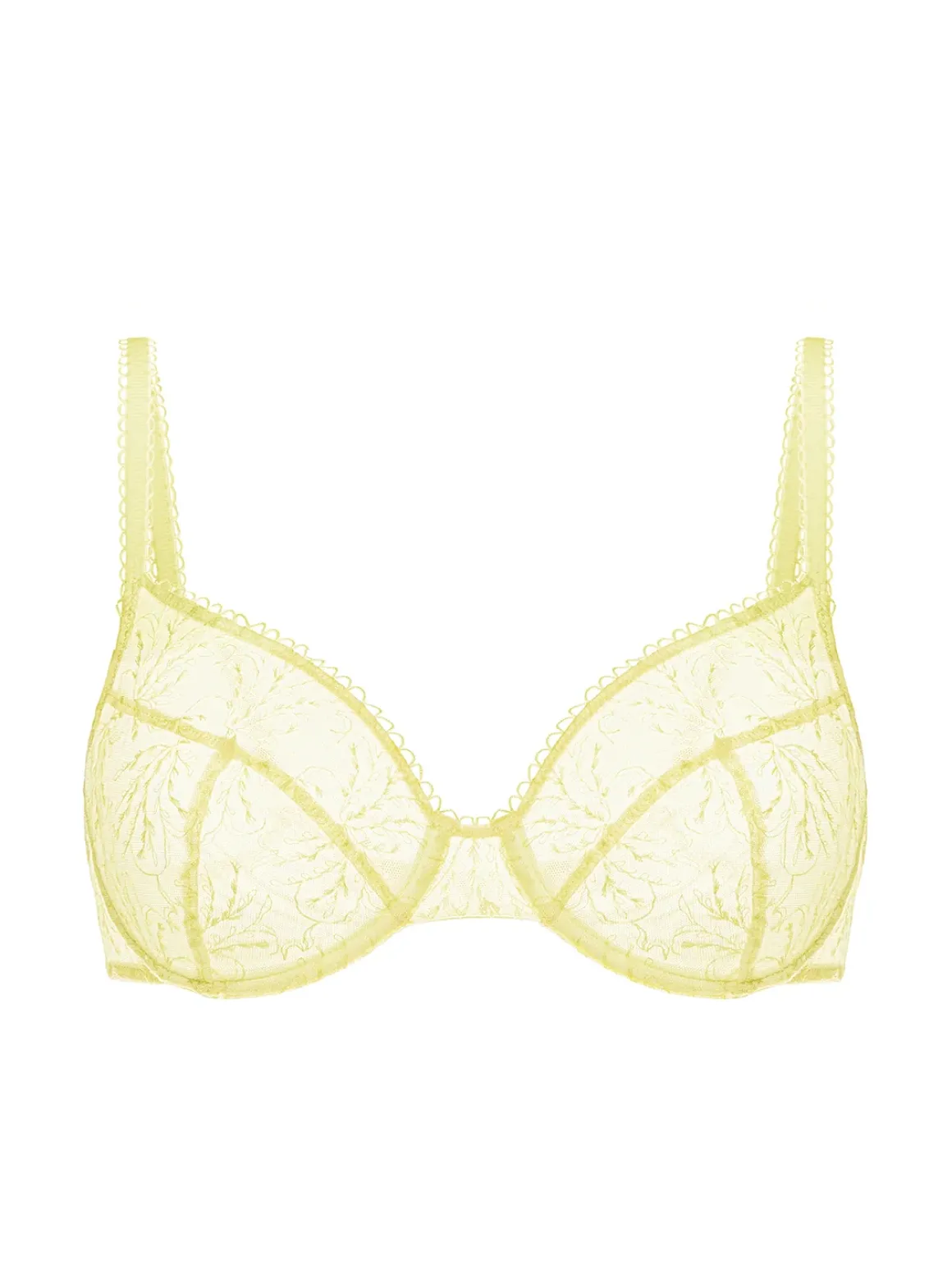 Soutien-gorge emboitant - Jaune Yuzu