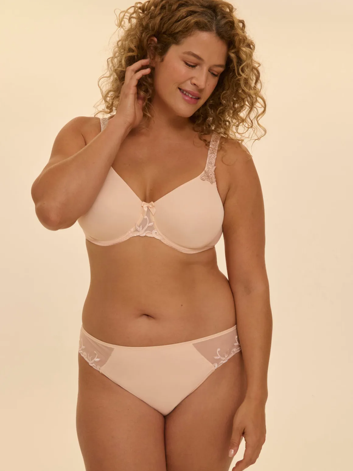 Soutien-gorge emboitant moulé - Beige Chic