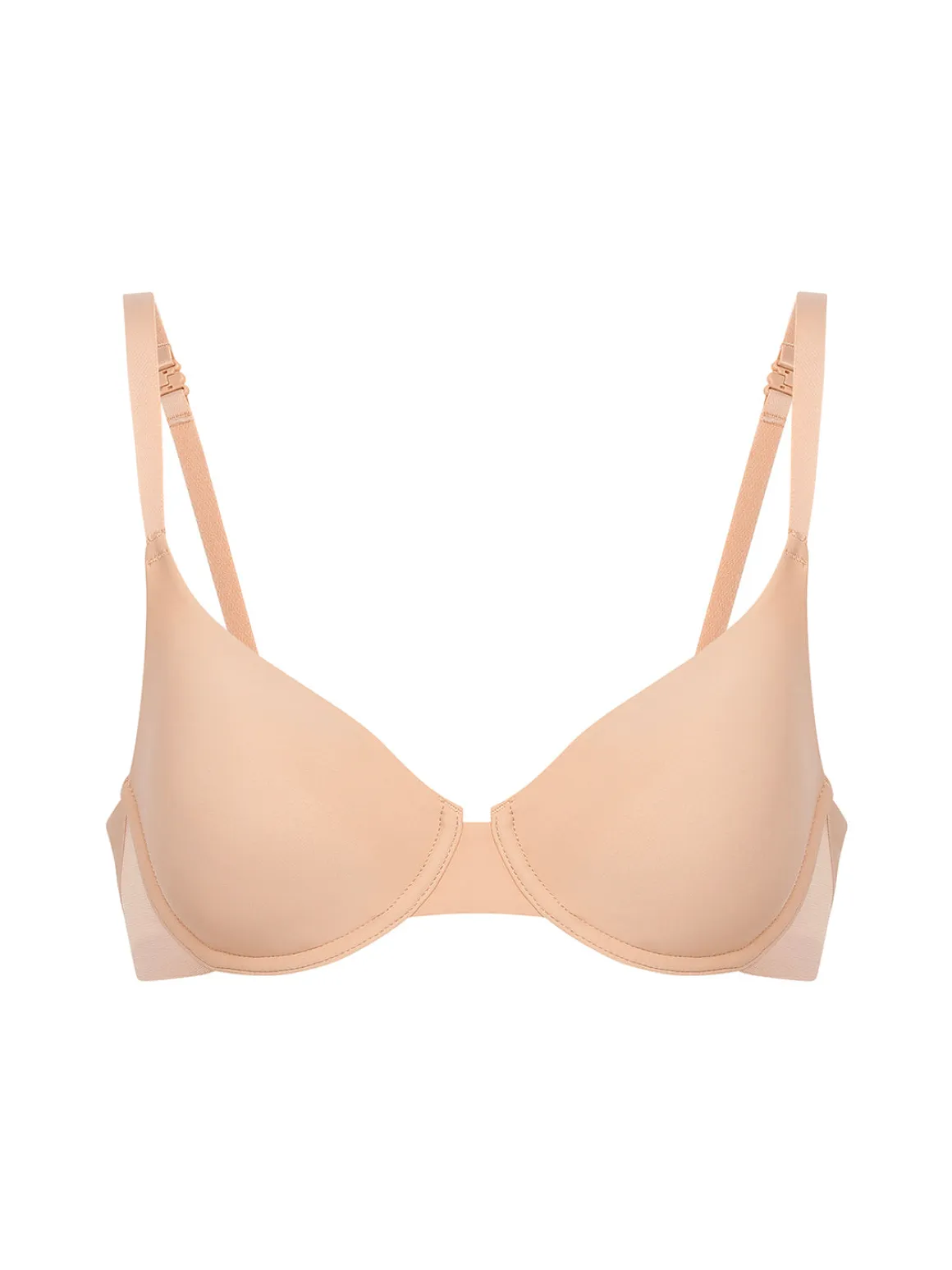 Soutien-gorge emboitant multi-positions sans couture - Peau Rosée