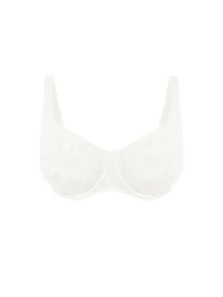 Soutien-gorge emboitant plongeant - Naturel