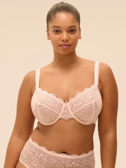 Soutien-gorge emboitant - Poudre Pétale