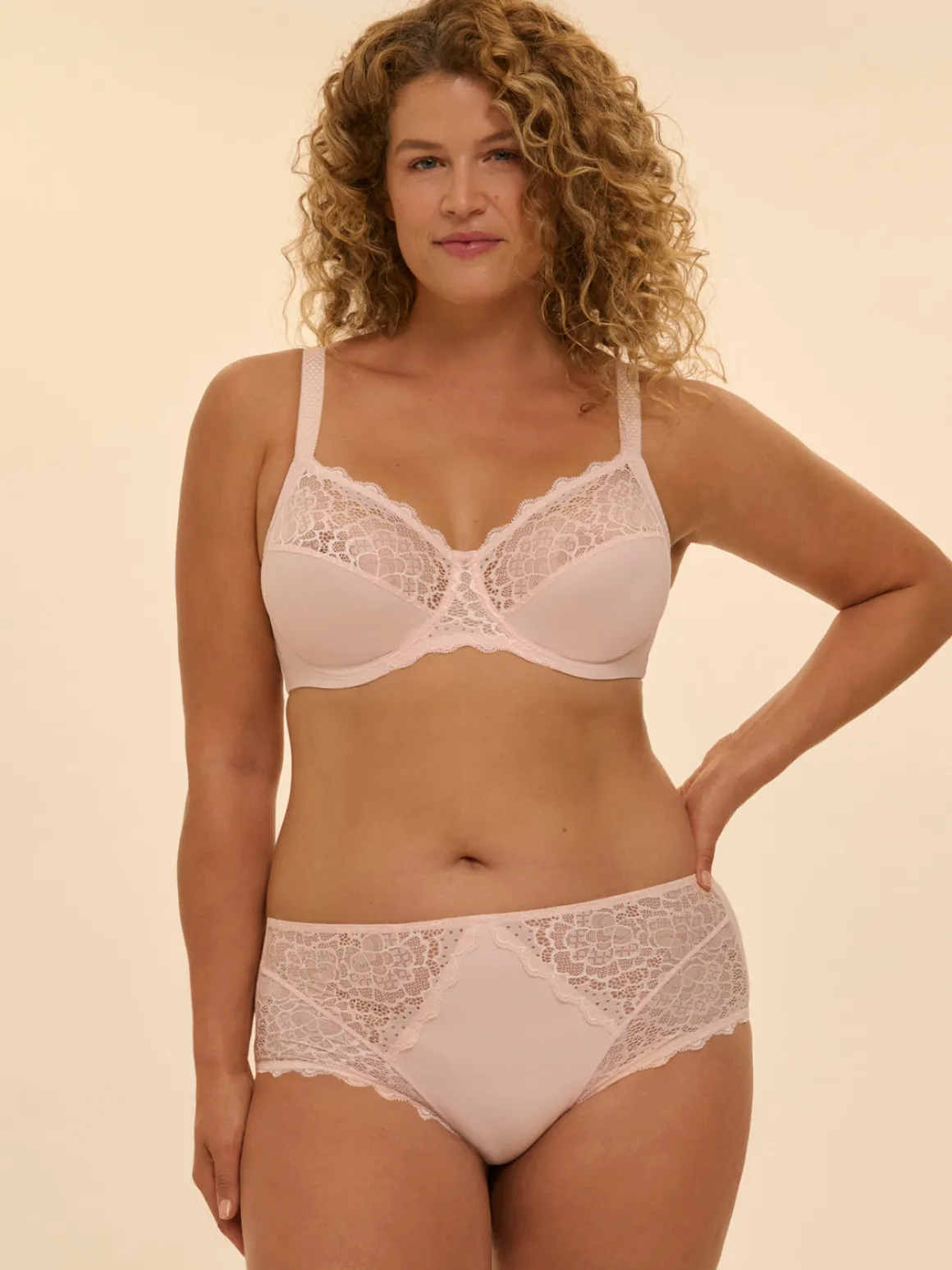Soutien-gorge emboitant - Poudre
