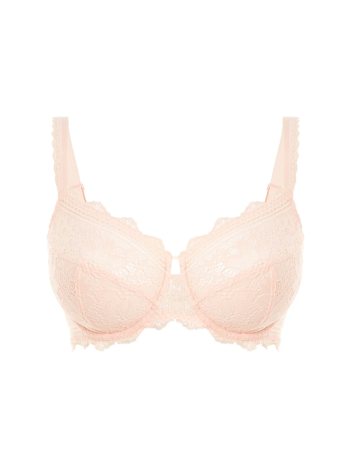 Soutien-gorge emboitant pour poitrine généreuse - Poudre Pétale