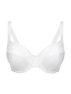 Soutien-gorge emboitant pour poitrine généreuse - Blanc