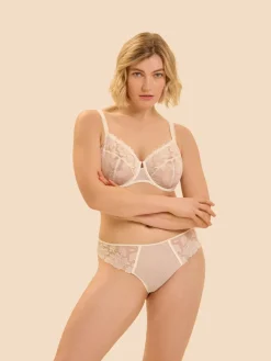 Soutien-gorge emboitant pour poitrine généreuse - Naturel