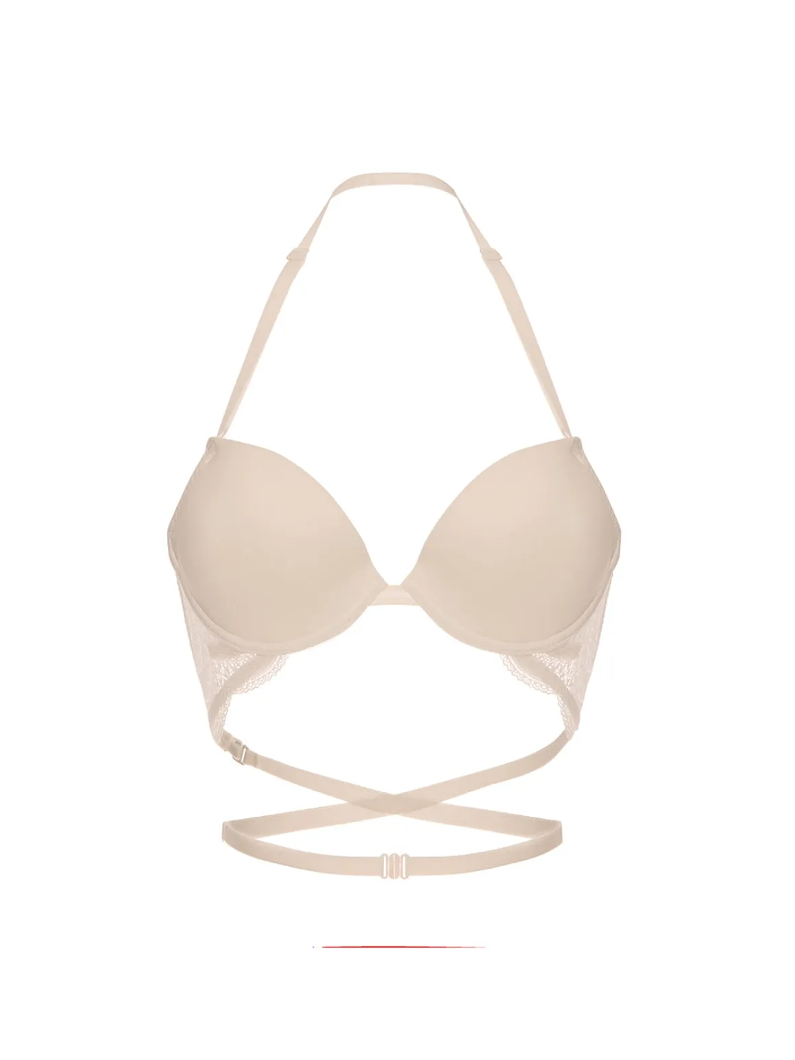 Soutien-gorge multi-positions dos nu - Peau Rosée