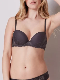 Soutien-gorge push-up - Anthracite