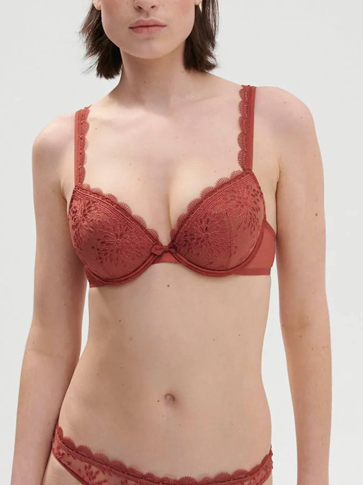 Soutien-gorge push-up - Terre de Sienne