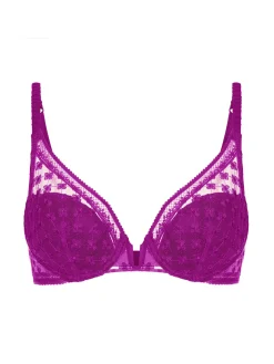 Soutien-gorge push-up triangle - Bougainvillier