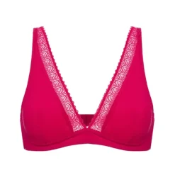 Soutien-gorge sans-armatures structuré - Fuschia