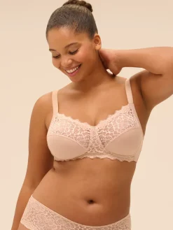 Soutien-gorge sans-armatures structuré - Peau Rosée
