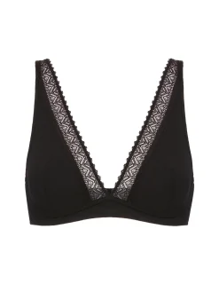 Soutien-gorge sans-armatures structuré - Noir