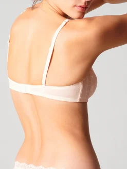 Soutien-gorge sans-armatures structuré - Rose sakura