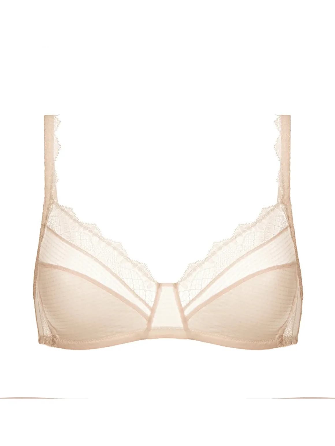 Soutien-gorge sans-armatures structuré - Rose sakura