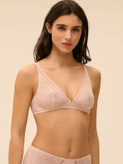 Soutien-gorge sans-armatures structuré - Sable Rose