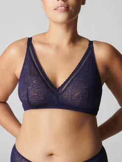 Soutien-gorge sans-armatures structuré - Minuit