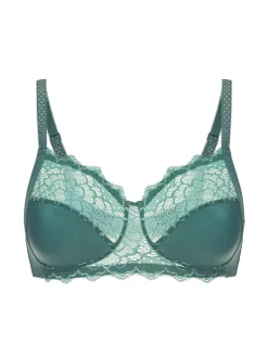 Soutien-gorge sans-armatures structuré - Vert Boréal