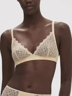 Soutien-gorge sans-armatures structuré - Vanille