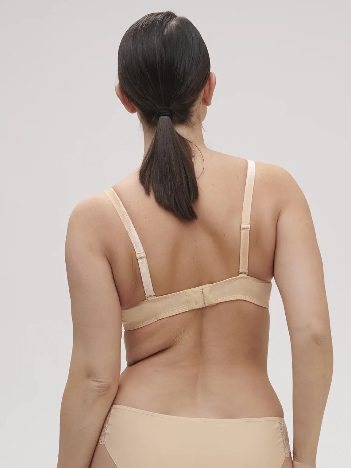 Soutien-gorge sans-armatures structuré - Vanille
