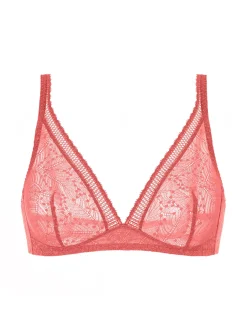 Soutien-gorge sans-armatures structuré - Rose Texas