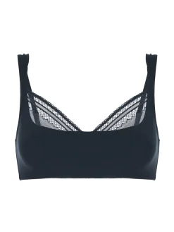 Soutien-gorge sans-armatures structuré - Noir