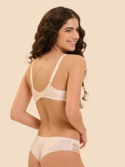 Soutien-gorge sans-armatures structuré - Naturel