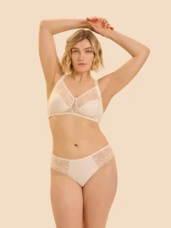 Soutien-gorge sans-armatures structuré - Naturel