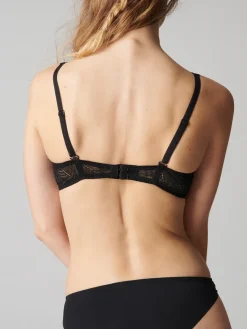 Soutien-gorge sans-armatures structuré - Noir