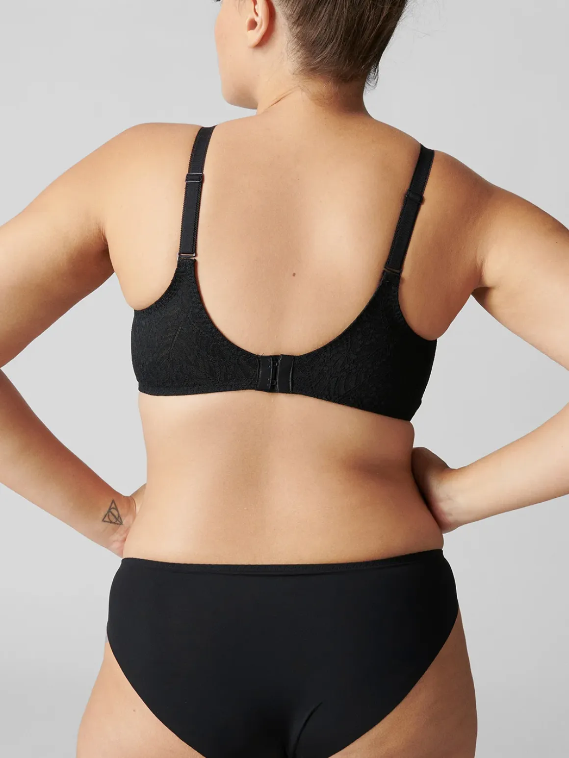 Soutien-gorge sans-armatures structuré - Noir