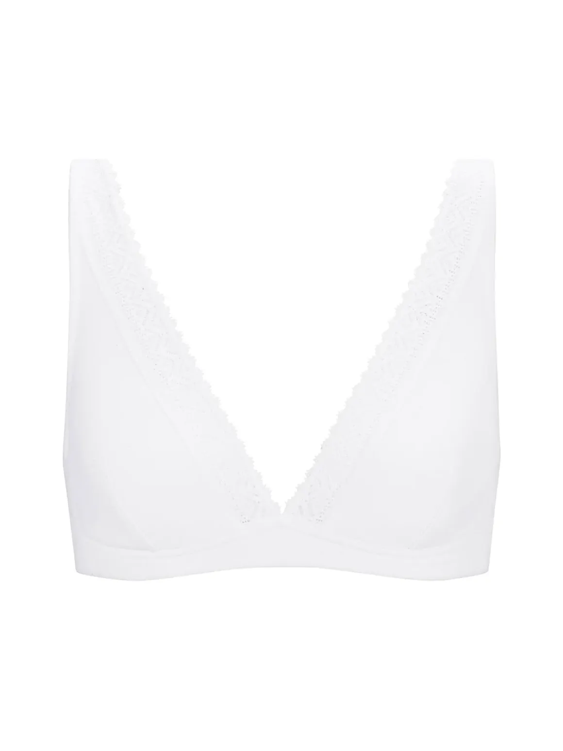 Soutien-gorge sans-armatures structuré - Blanc