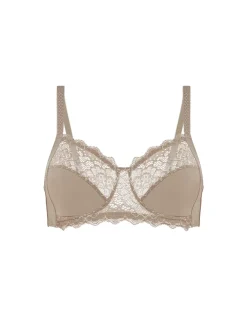 Soutien-gorge sans-armatures structuré - Grège