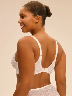 Soutien-gorge sans-armatures structuré - Blanc
