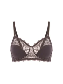 Soutien-gorge sans armatures structuré - Gris Graphite