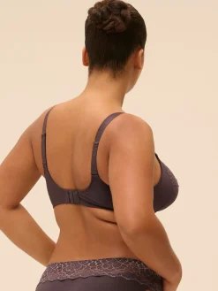 Soutien-gorge sans armatures structuré - Gris Graphite