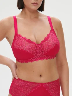 Soutien-gorge sans-armatures structuré - Rose Teaberry