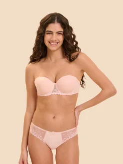 Soutien-gorge sans-bretelles - Poudre