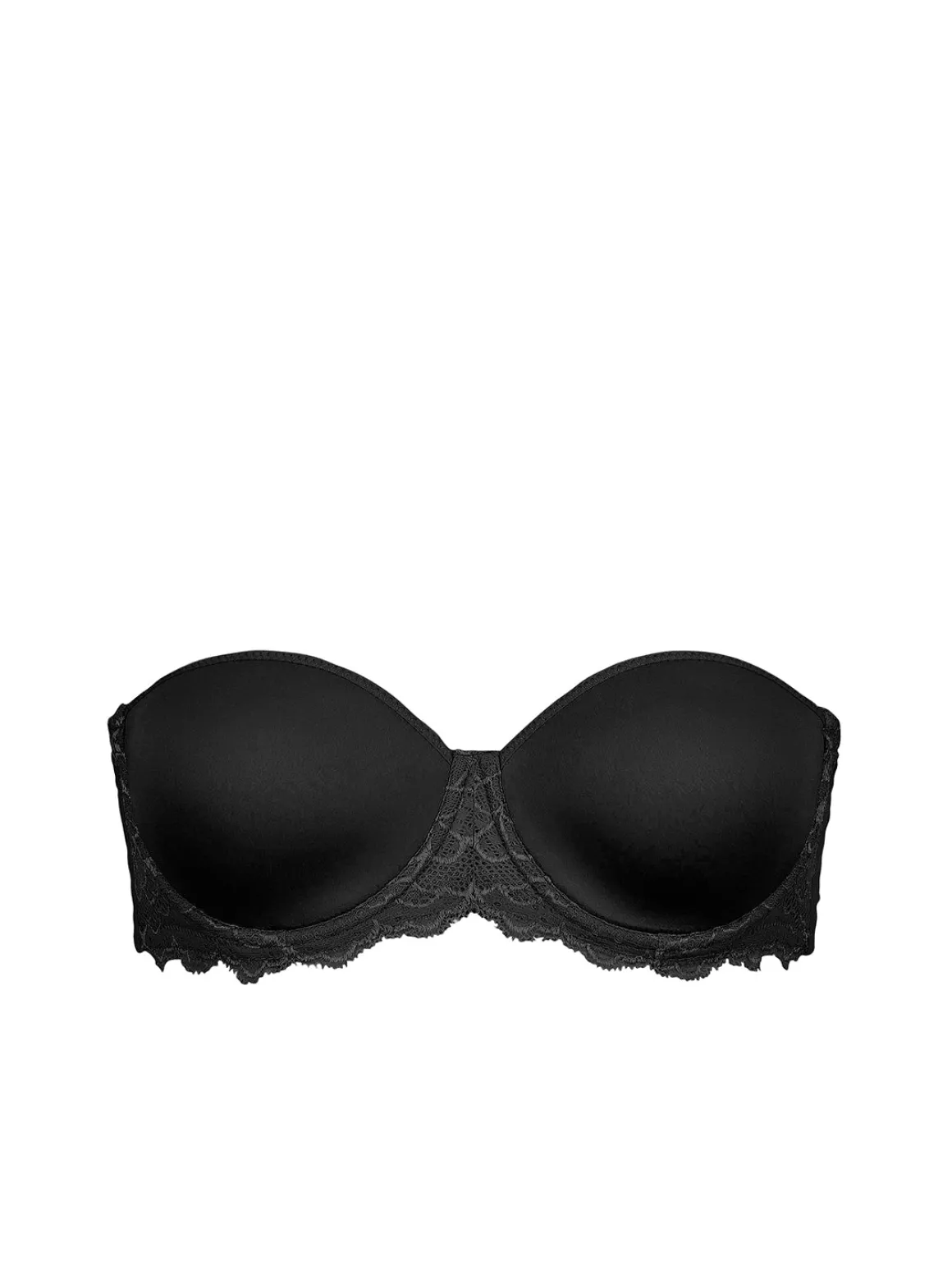 Soutien-gorge sans bretelles en Spacer 3D - Noir