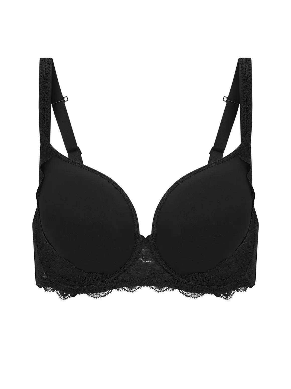 Soutien-gorge spacer décolleté plongeant - Noir
