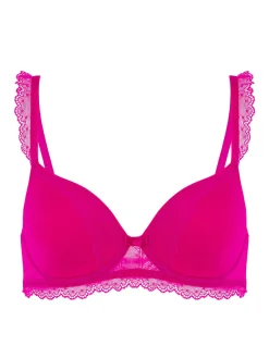 Soutien-gorge spacer décolleté plongeant - Rose Hibiscus