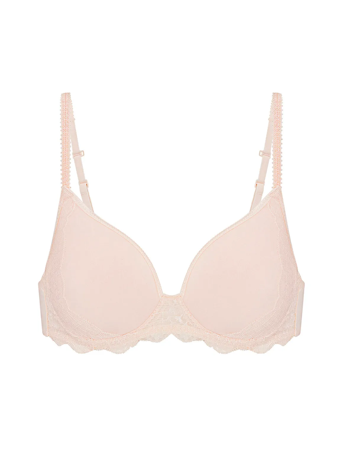 Soutien-gorge spacer décolleté plongeant - Rose sakura