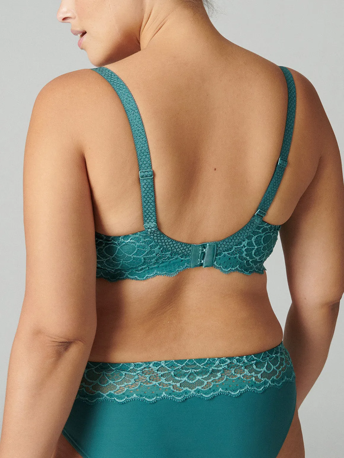 Soutien-gorge spacer décolleté plongeant - Vert Boréal