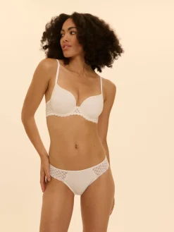 Soutien-gorge spacer décolleté plongeant - Naturel