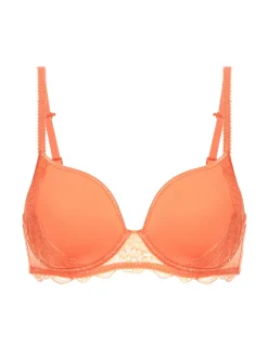 Soutien-gorge spacer décolleté plongeant - Abricot