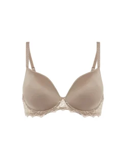 Soutien-gorge spacer décolleté plongeant - Grège