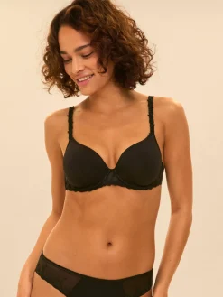 Soutien-gorge spacer décolleté plongeant - Noir