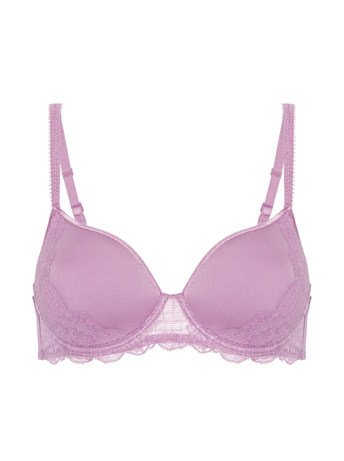 Soutien-gorge spacer décolleté plongeant - Mauve Glamour